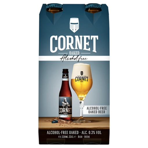 Afbeeldingen van CORNET OAKED ALCOHOLFREE 4X33CL